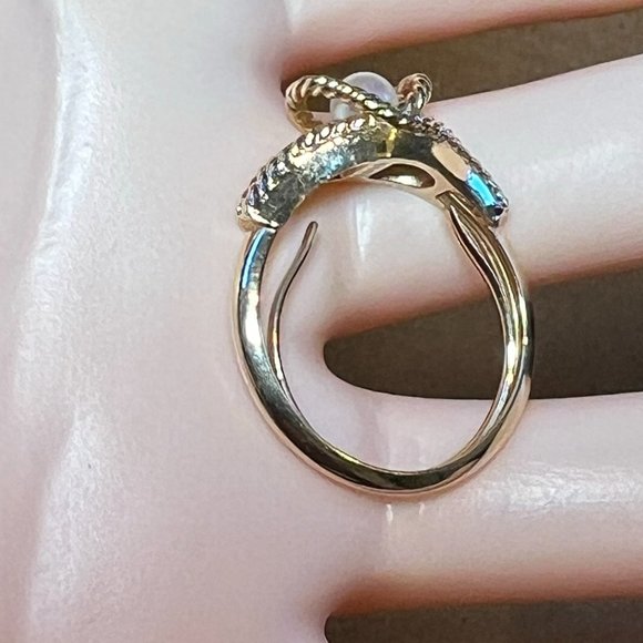 AVON 1977 VINTAGE GENUINE CULTURED PEARL RING~ SIZES 7 - Picture 2 of 8